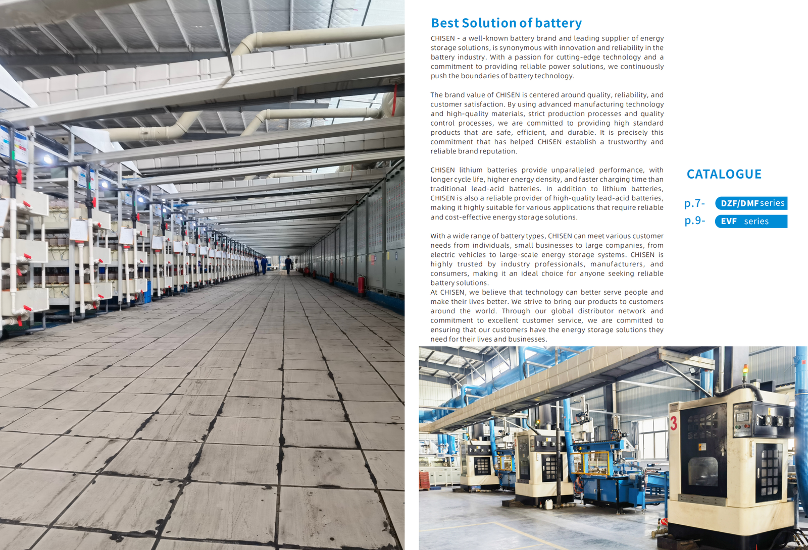 CHISEN Battery Factory — Professional Manufacturing