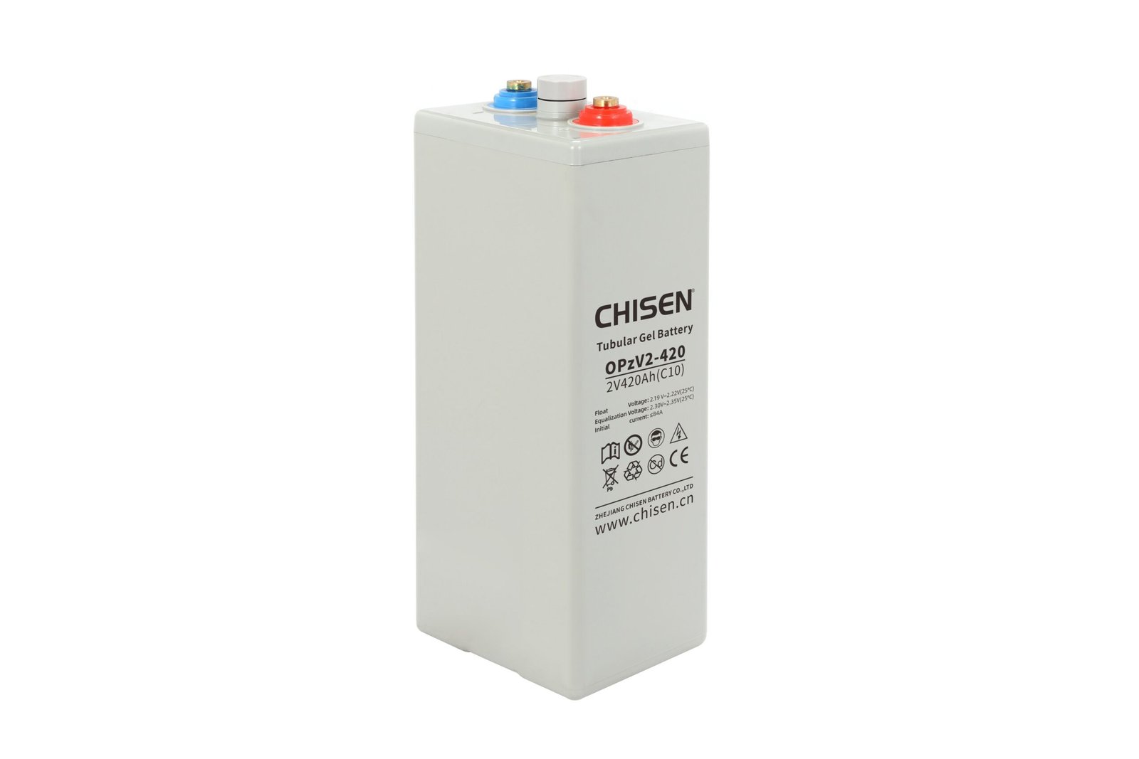 CHISEN OPzV 2V 420Ah Battery for Solar
