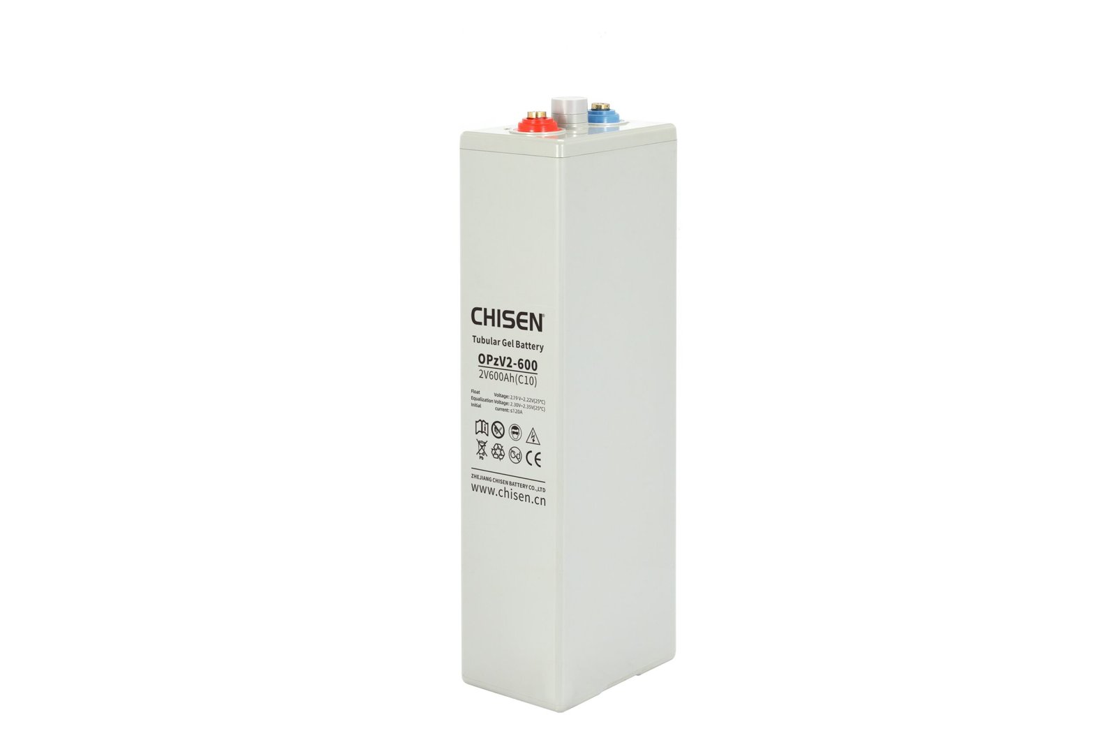 CHISEN OPzV 2V 600Ah with Warranty