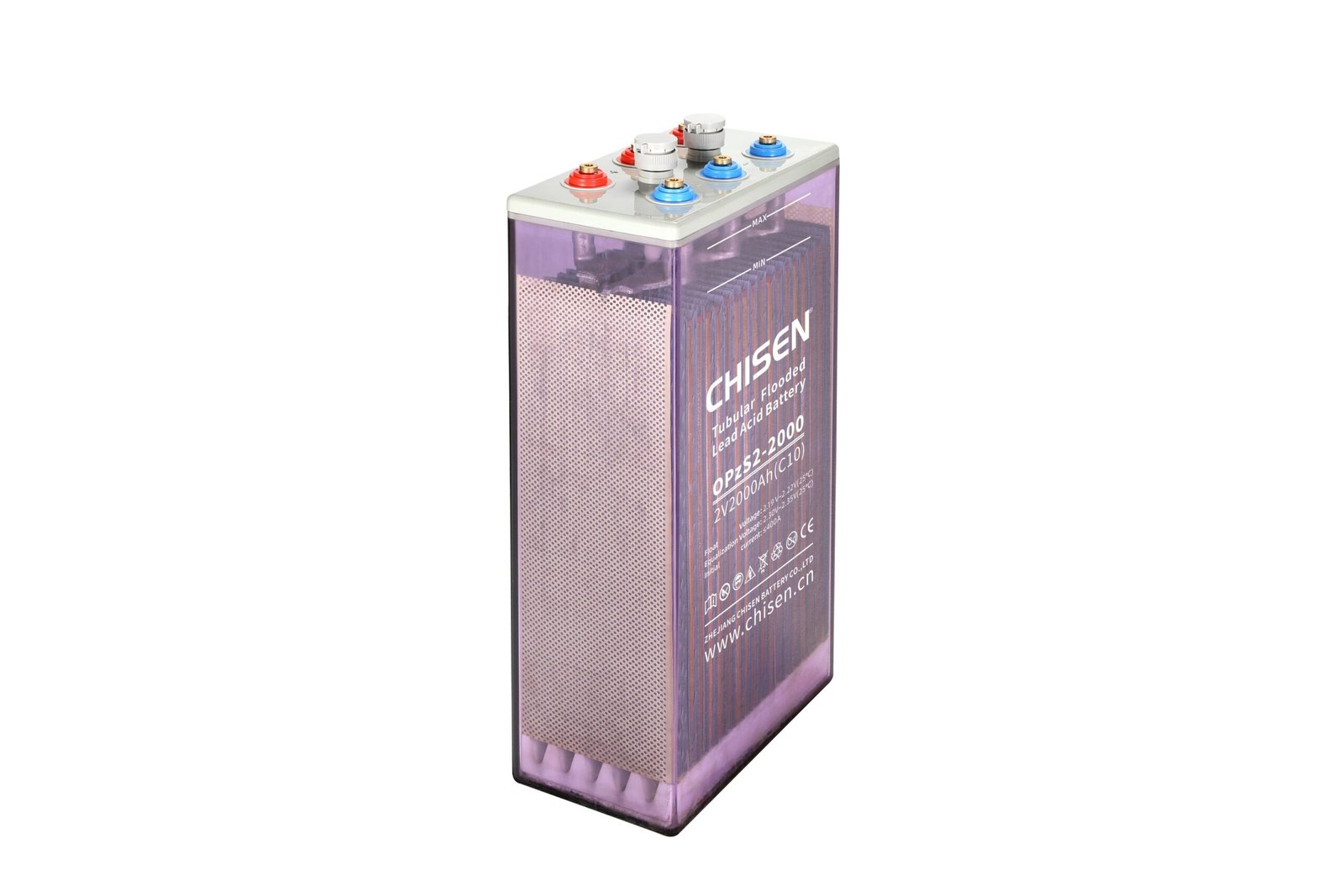 CHISEN OPzS 2V 2000Ah Battery — OPzS Tubular Flooded Technology